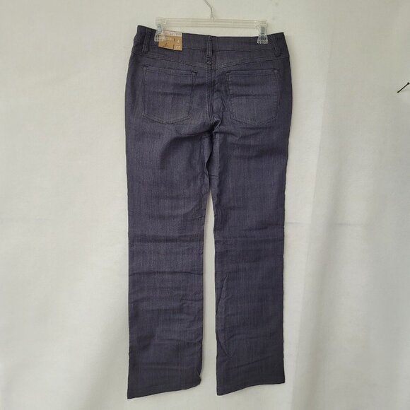 Prana Jada Jean Womens 10 Reg Denim‎ Solid Grey Stretch 5-Pocket Style 1965631 - Picture 4 of 11
